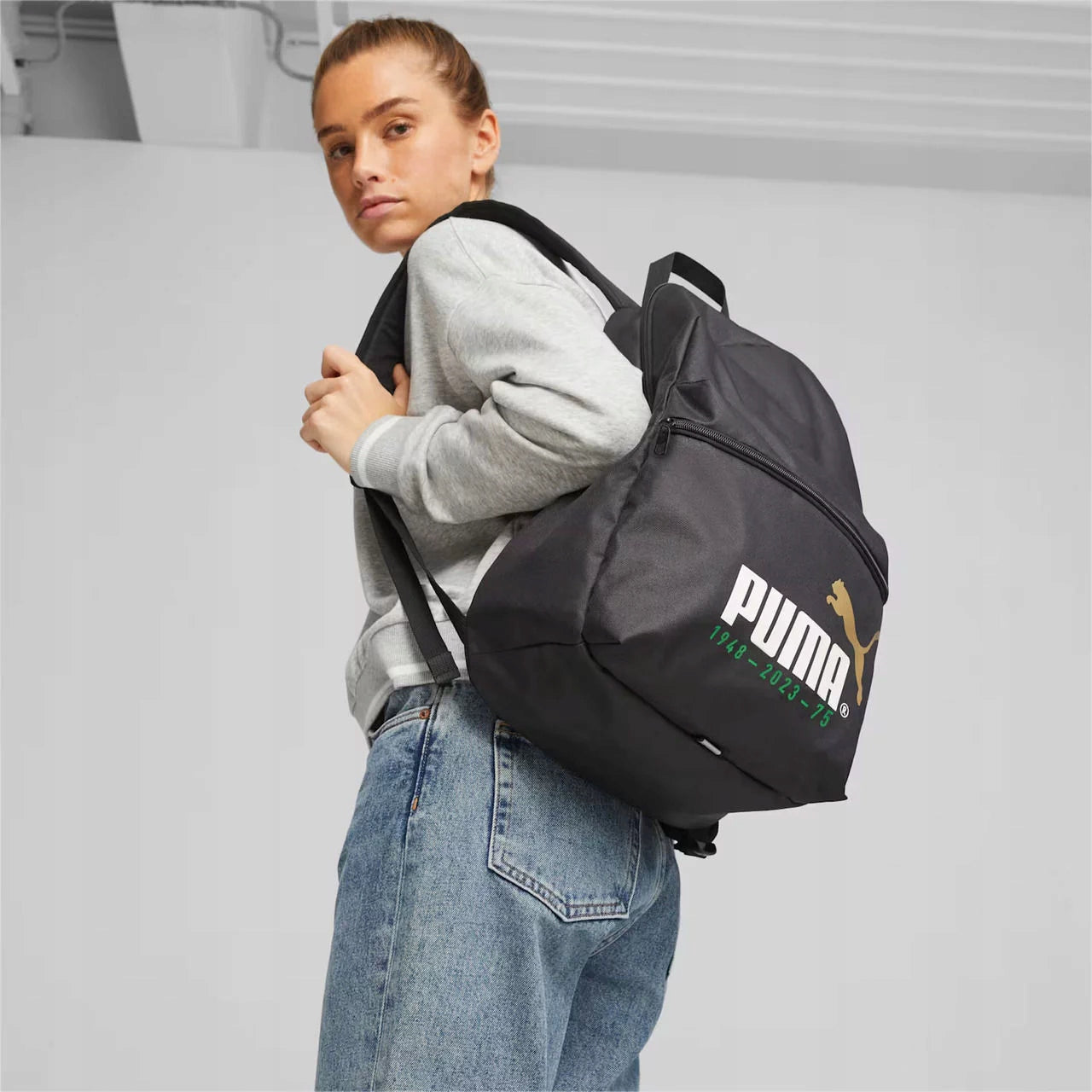 PHASE 75 YEARS CELEBRATION BACKPACK PUMA Additional features zipper