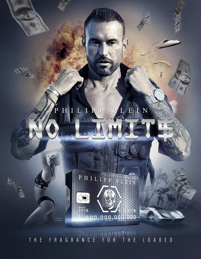 PHILIPP PLEIN No Limits EDP 90ml Packaging status original