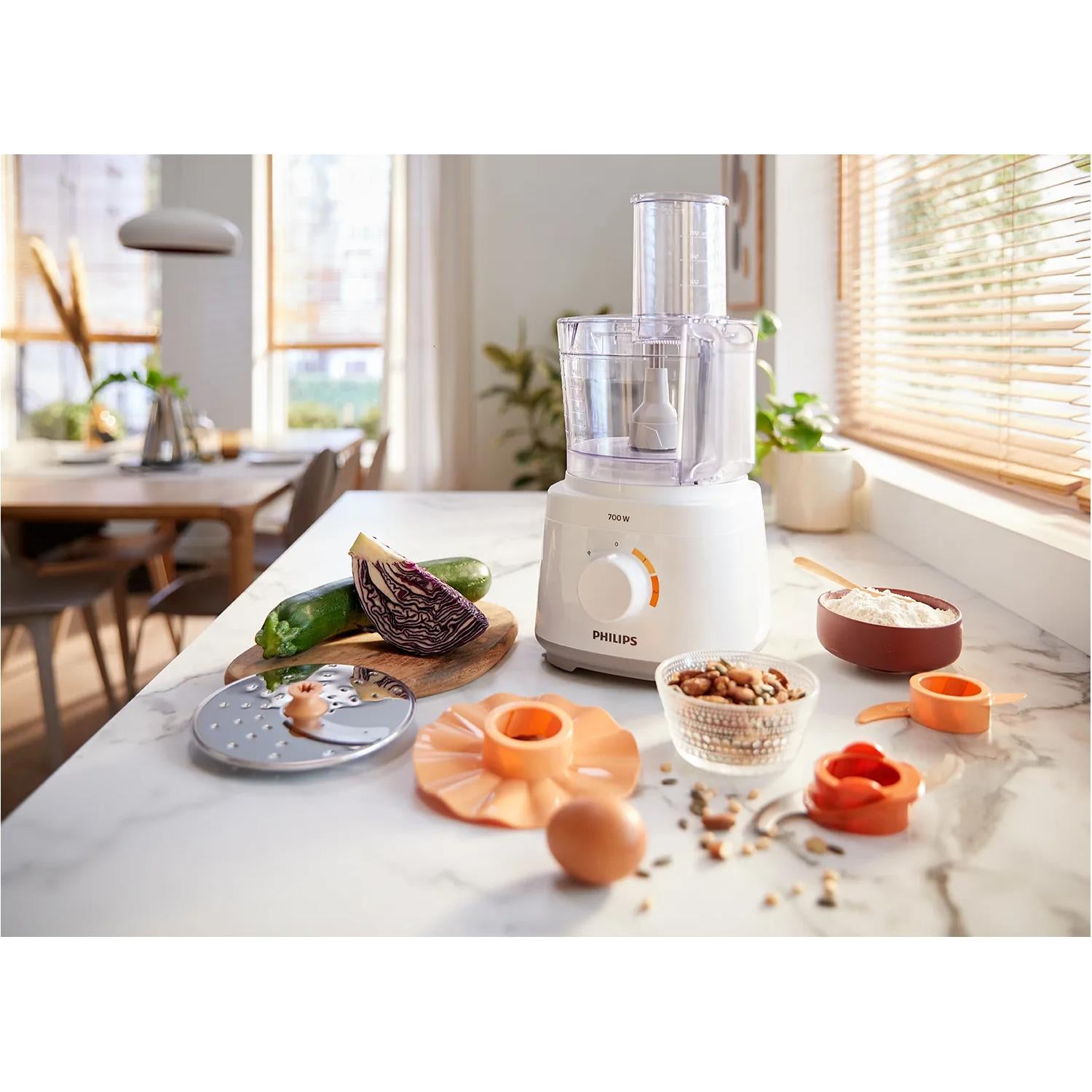 PHILIPS - COMPACT FOOD PROCESSOR 700 W - DAILY COLLECTION - HR7310/00 Brand Philips
