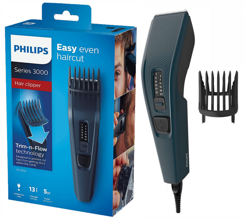 PHILIPS HAIR CLIPPER HC3505/15 Series 3000 + CAP
