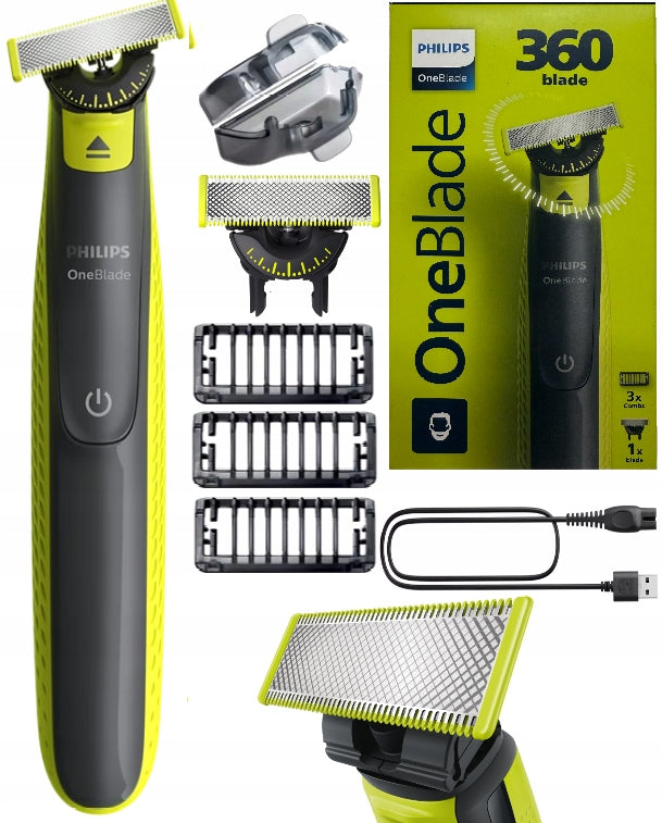 PHILIPS ONE BLADE SHAVER FOR FACIAL HAIR DOUBLE-SIDED ONEBLADE SHAVING TRIMMER