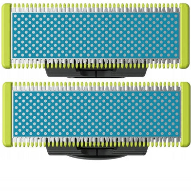 PHILIPS ONEBLADE BLADES FOR SENSITIVE SKIN 2 PCS ORIGINAL BLADE HEAD Packaging status original