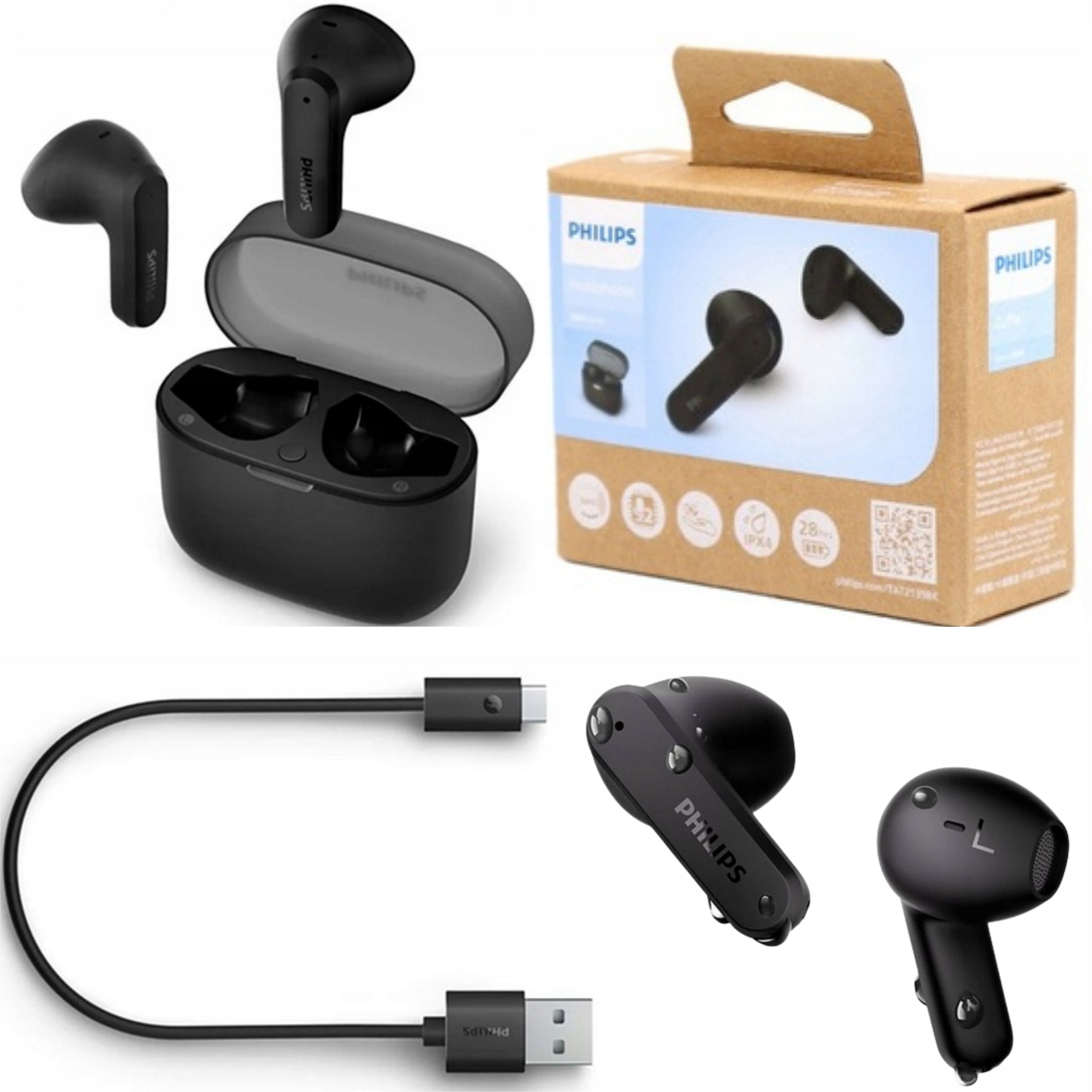 PHILIPS Original Wireless Earbuds High Sound Quality