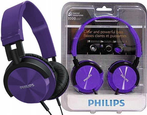 PHILIPS SHL3000 OVER-EAR HEADPHONES Purple EAN (GTIN) 0609585231559