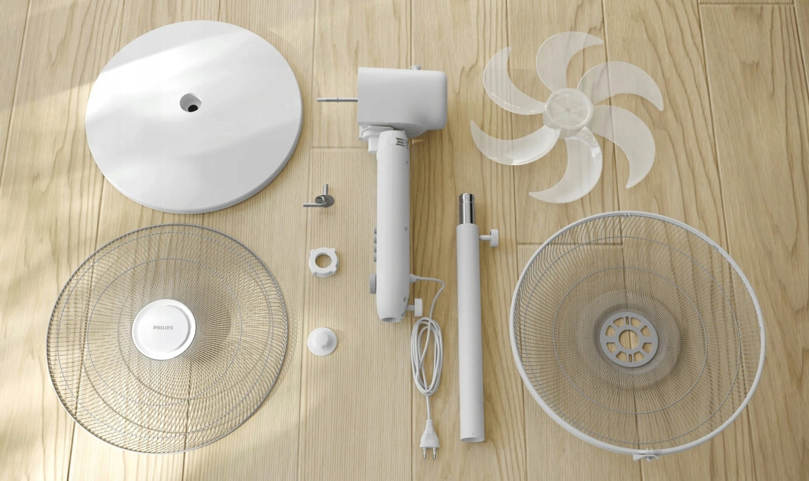 PHILIPS STANDING FAN WHITE CX1220/00 FLOOR FAN QUIET Manufacturer code 688001004763