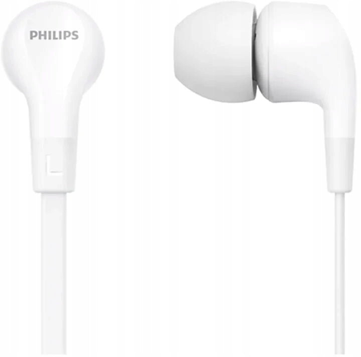 PHILIPS TAE1105 Sluchátka s mikrofonem, bílá