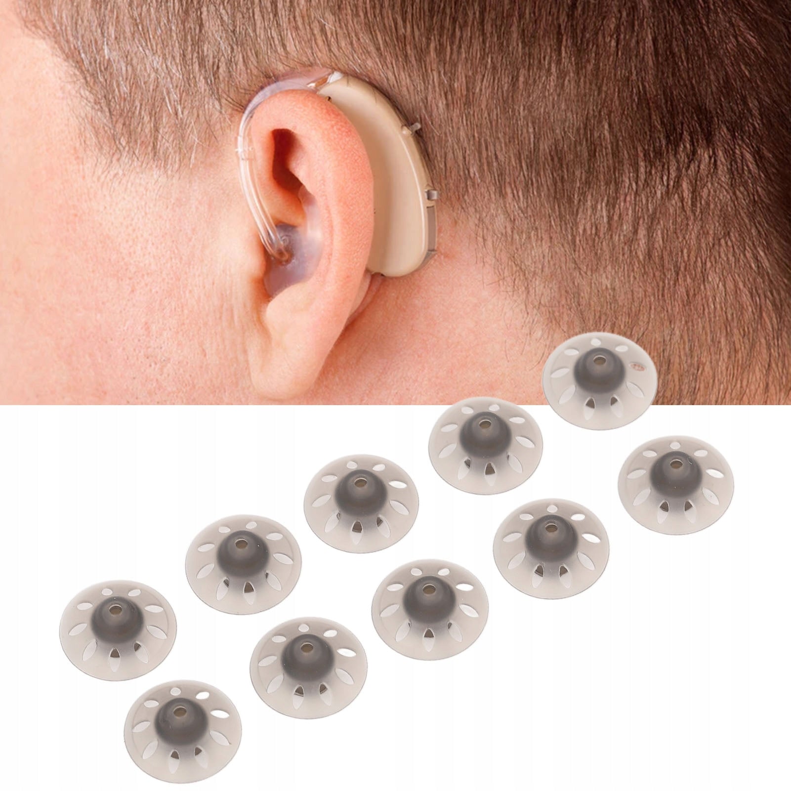 PHONAK HEARING AID DOMES 10 PCS Packaging status original