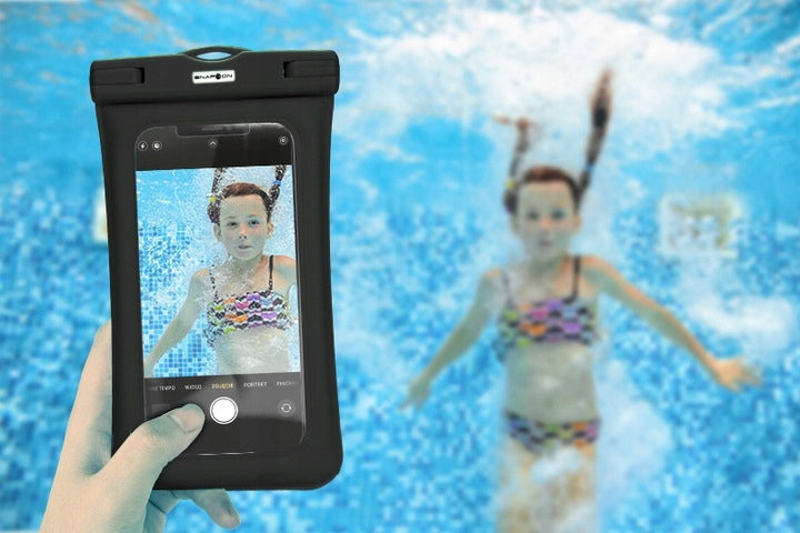 PHONE CASE FOR TAKING PHOTOS UNDERWATER KAYAK BOAT BEACHES Model EtWodAir_BK