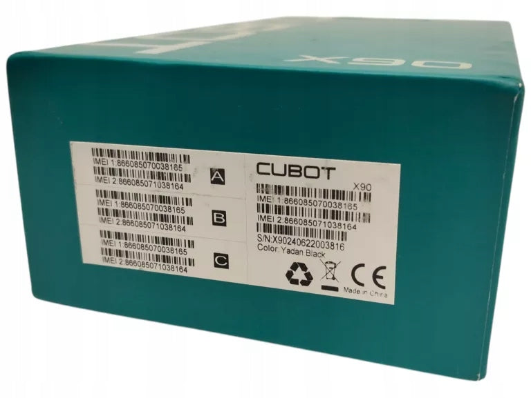 PHONE CUBOT X90 16GB+256GB BLACK Brand Cubot