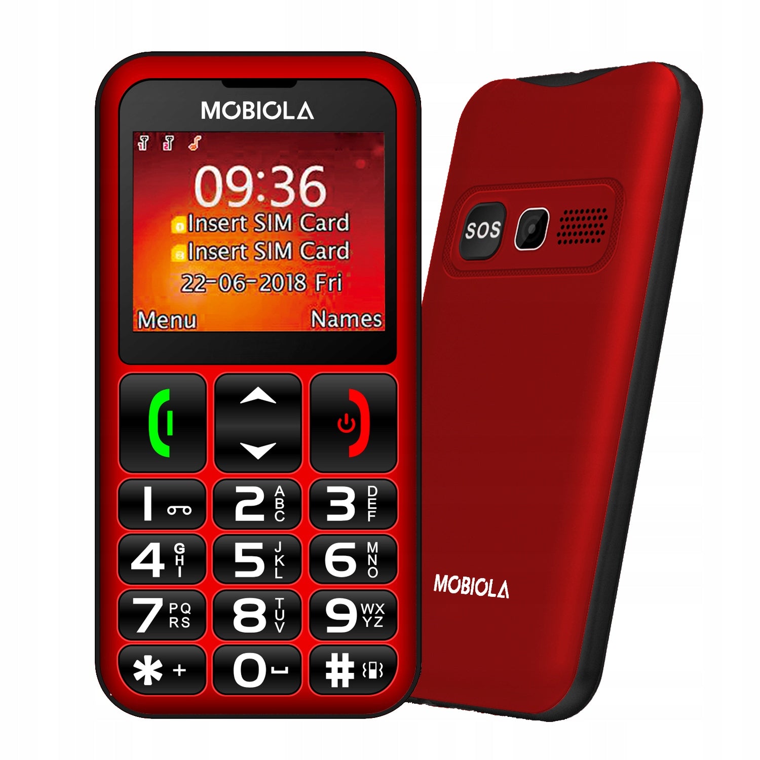 PHONE FOR SENIOR ELDERLY PERSON LARGE KEYS SAUCE LOUD CHARGING STATION