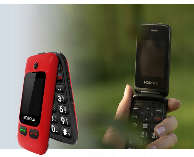 PHONE FOR SENIOR WITH FLAP MOBILE SAUCE RADIO LOUD LARGE KEYS Charger included yes