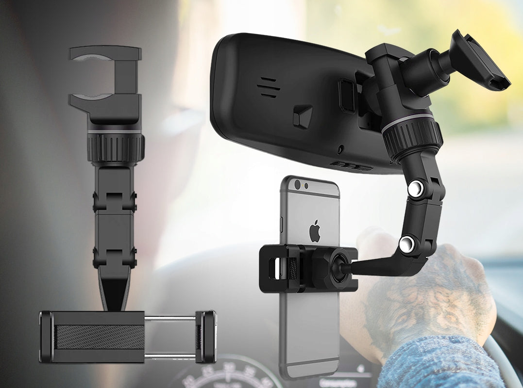 PHONE HOLDER FOR 360° DEGREE REARVIEW MIRROR Brand Webski