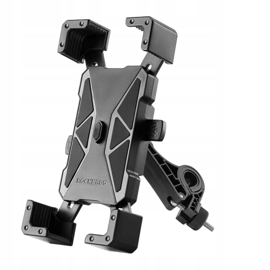 PHONE HOLDER FOR BIKE SCOOTER 360° 4,5 - 7,2" STRONG DURABLE Model 250011001