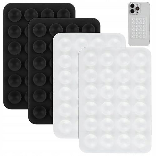 PHONE HOLDER SELF-ADHESIVE SILICONE DOUBLE-SIDED SUCTION CUPS 4 PCS.
