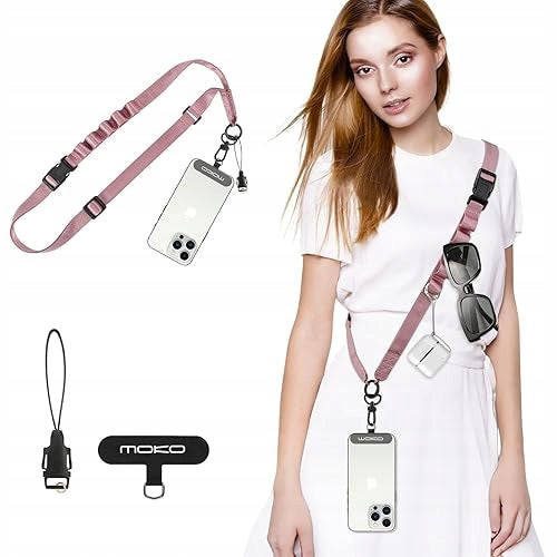 PHONE LANYARD NYLON UNIVERSAL CROSSBODY ADJUSTABLE FOR MAN