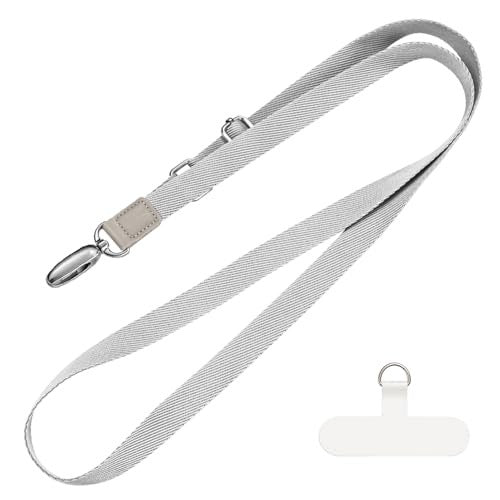 PHONE LANYARD UNIVERSAL ADJUSTABLE NYLON GREY KEYS polyester Manufacturer code SWC5908151332726