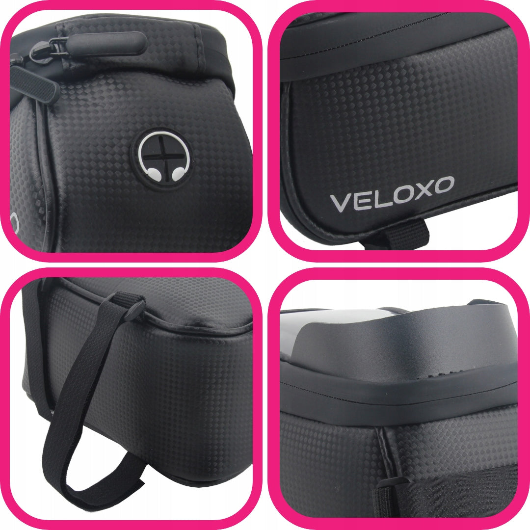 PHONE POUCH BICYCLE BAG CASE TOUCH HOLDER VELOXO ADVENTURE Color black