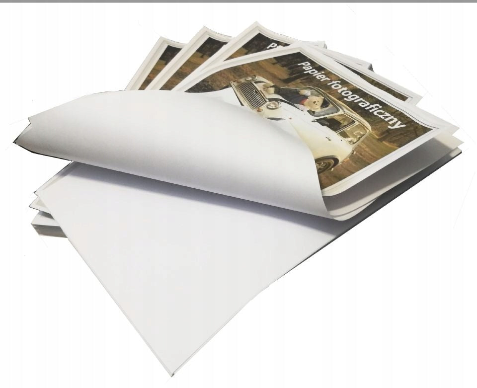 PHOTO PAPER GLOSSY SELF ADHESIVE A4 50ark easy peel off Packaging status original