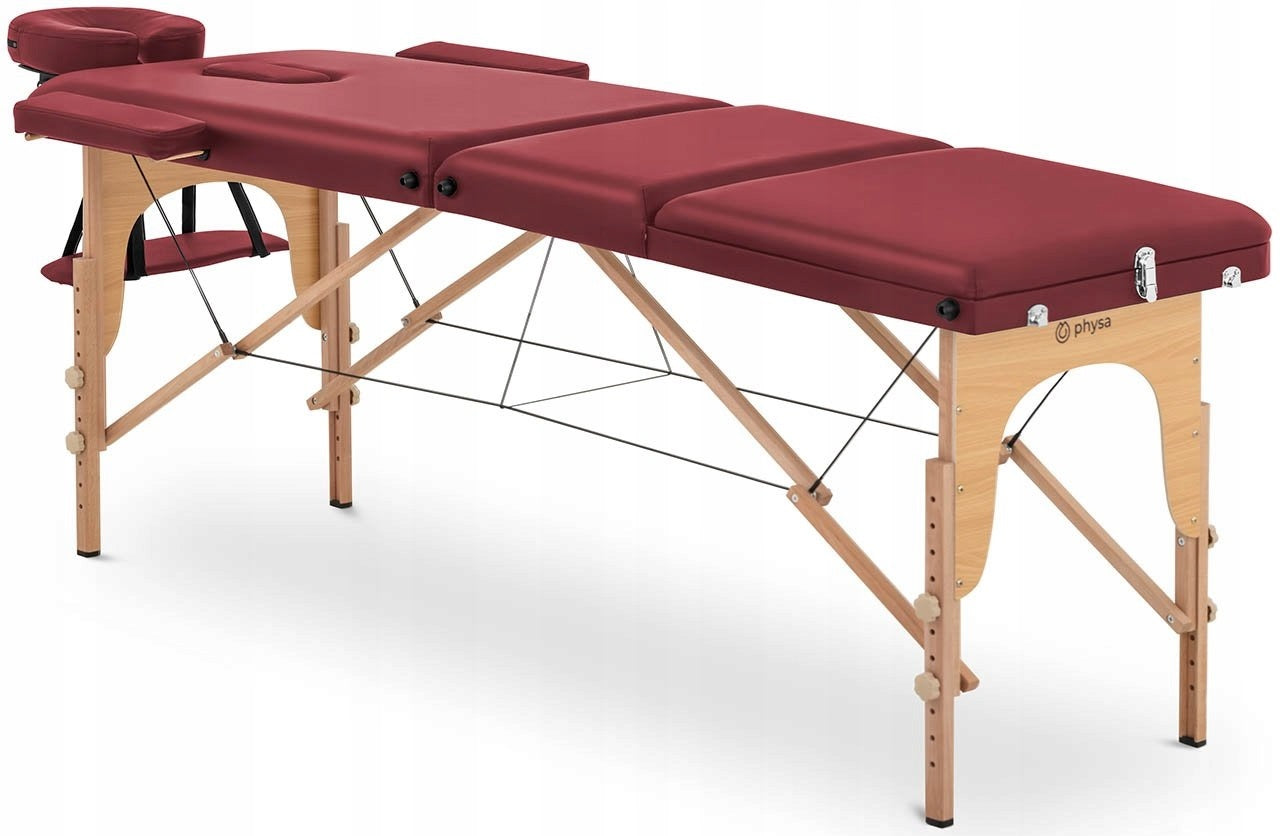 PHYSA MARSEILLE RED 10040435 folding massage table