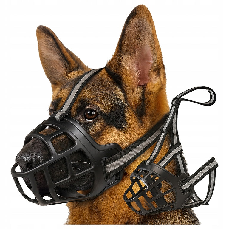 PHYSIOLOGICAL RUBBER MUZZLE FOR DOG ADJUSTABLE COMFORTABLE BREATHABLE Roz XS Manufacturer code Kaganiec Gumowy XS