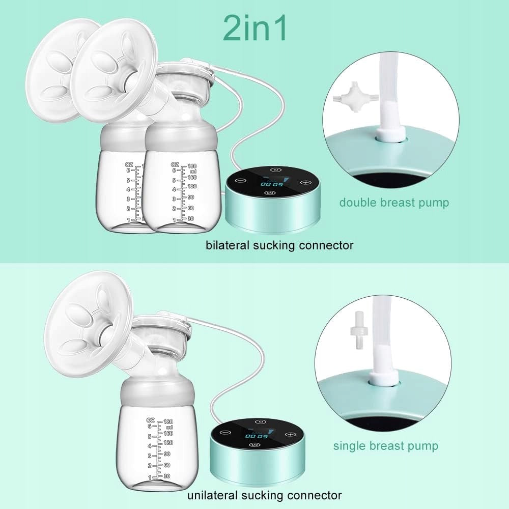PIAEK Breast pump, portable, double, electric for breastfeeding Medical device no