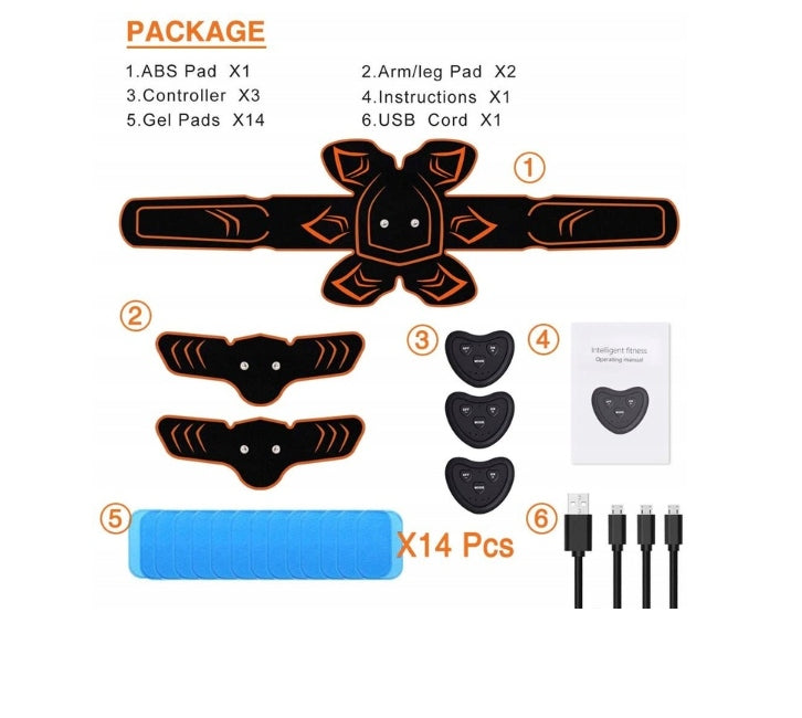 PIAEK MUSCLE TRAINING EMS MUSCLE ELECETROSTIMULATOR P8A21 Brand no brand