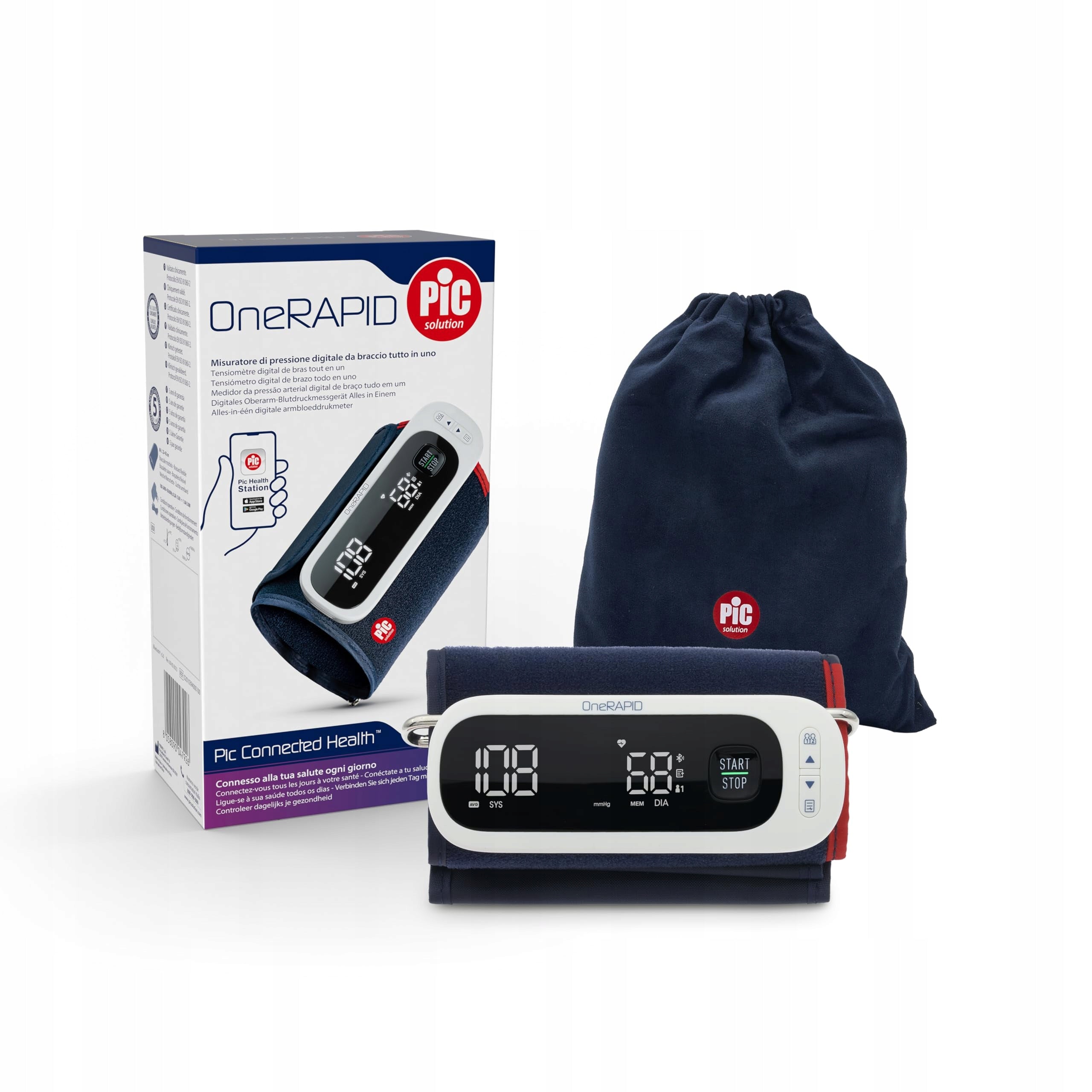 PIC OneRAPID Bluetooth blood pressure monitor Medical device no