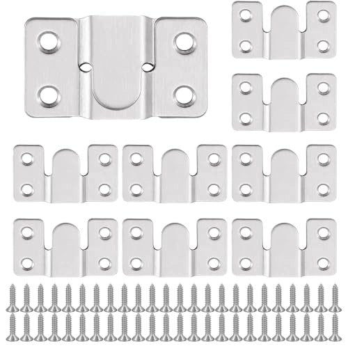 PICTURE HANGERS STAINLESS STEEL HEAVY DUTY 12 PCS STEEL Brand no brand