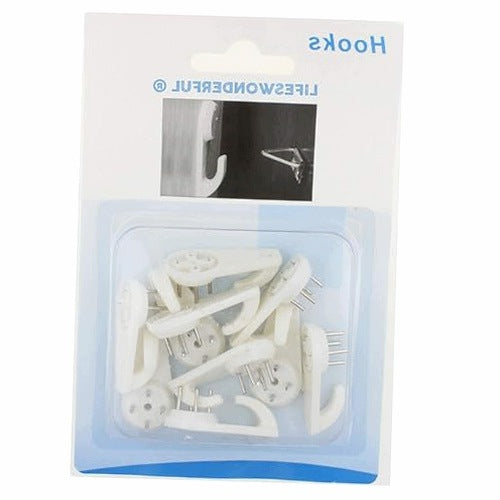 PICTURE HANGING HOOKS 10PCS METAL GYPSUM CARDBOARD BRICK for HOME