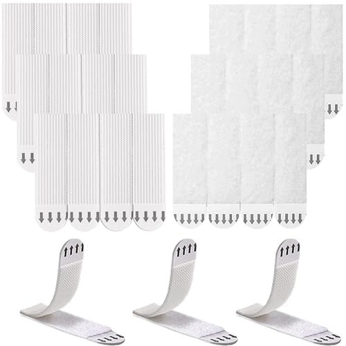 PICTURE HANGING STRIPS SELF ADHESIVE WHITE 24 PCS WITHOUT NAILS Brand no brand