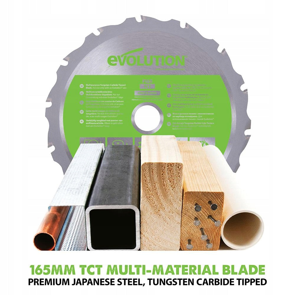 PIŁA TARCZOWA EVOLUTION F165CCSL 1200W 165mm Manufacturer code F165CCSL