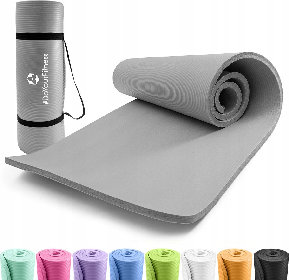 PILATES GYMNASTIC NON-SLIP YOGA EXERCISE MAT 183 x 61 x 1 CM