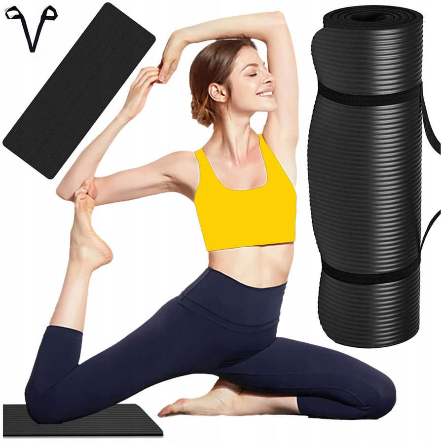 PILATES GYMNASTICS FITNESS YOGA EXERCISE MAT
