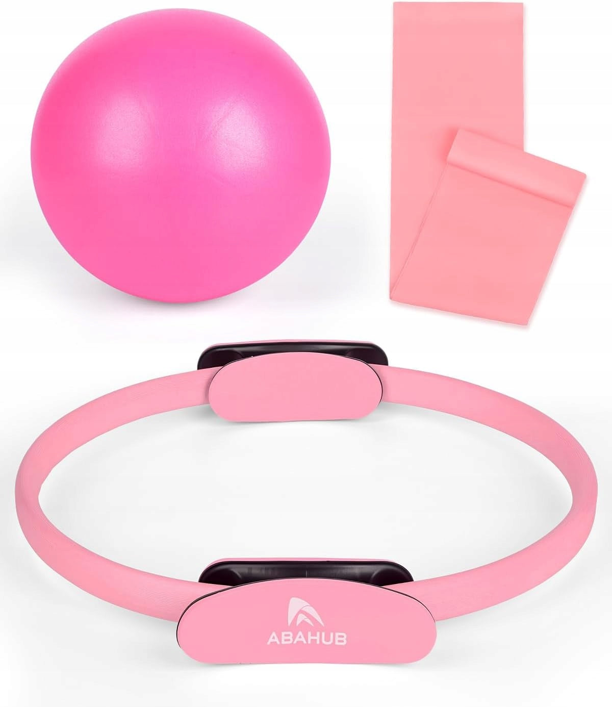 PILATES SET RING 35CM BALL 25CM RESISTANCE BANDS