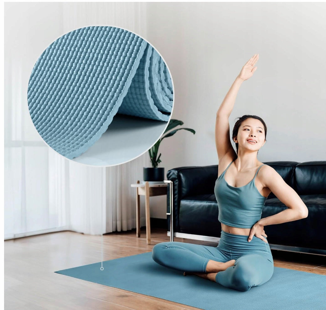 PILATES YOGA EXERCISE MAT GYMNASTIC NON-SLIP GRIP 183 x 61 Packaging status original