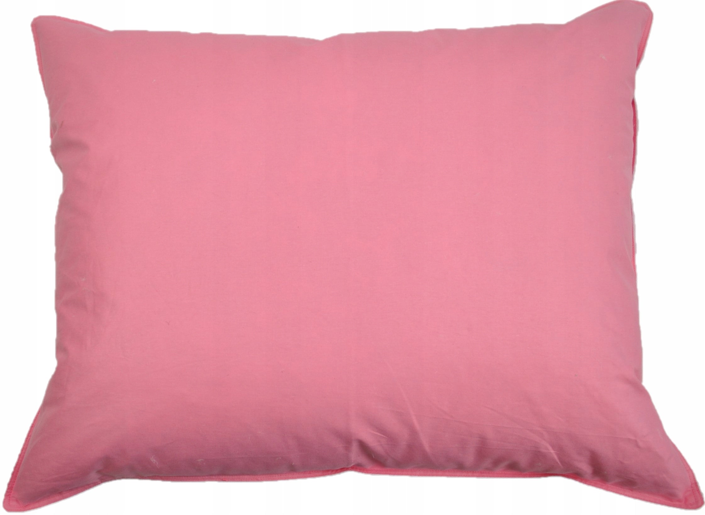 PILLOW 40X40 JASIEK WITH DART FEATHERS AND DOWN POLISH FEATHERS AND DOWN PINK
