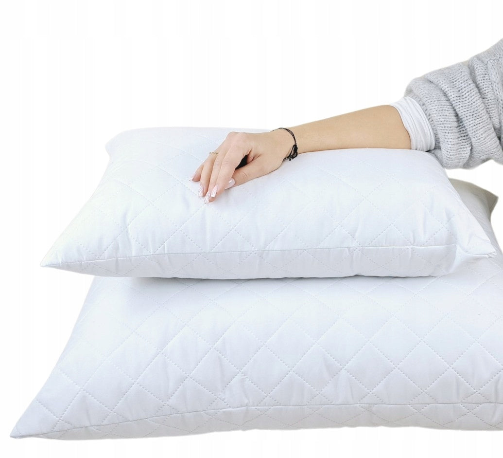 PILLOW 70x80 cm ANTI-ALLERGIC LARGE QUILTED SILICONE BALL ZIPPER EAN (GTIN) 5903726126267