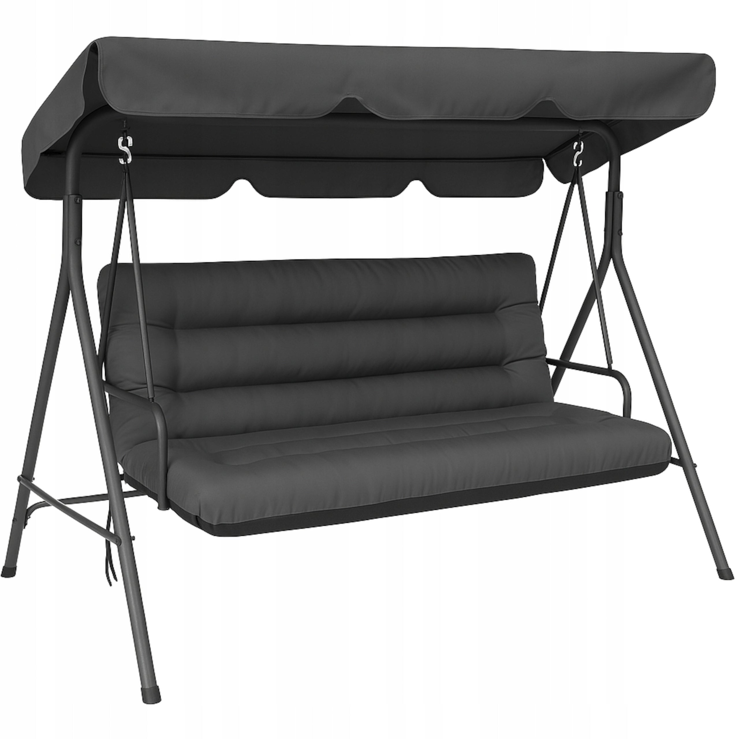 PILLOW for Swing or Garden Bench, Thick Waterproof Cushion 180 cm