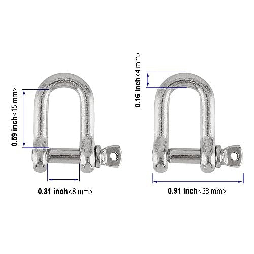 PIN D M4 STAINLESS STEEL 304 V4A FOR CHAIN ROPES 20 PCS. steel Manufacturer code SWC5908807018257