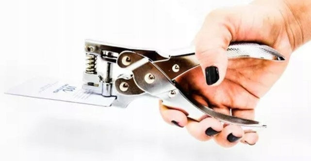 PINCH PUNCH CONDUCTOR CASH REGISTER PLIERS 2in1 STRONG PUNCH Packaging status original