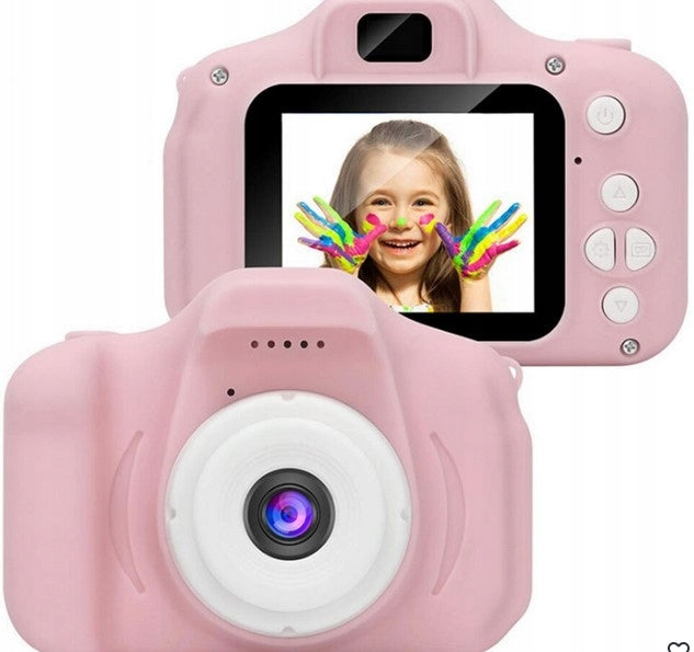 PINK BABY CAMERA - DIGITAL BABY CAMERA Manufacturer code X2 Różowy Aparat