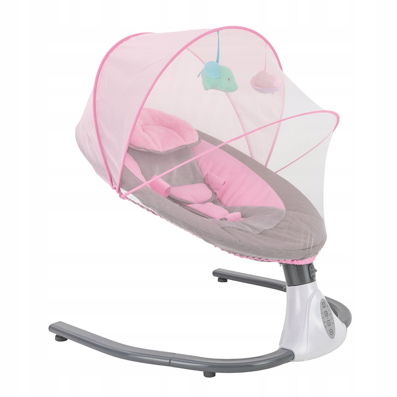 PINK BABY ELECTRIC SWING FOR BABIES AGED 0-18 MONTHS (WITH USB CABLE)