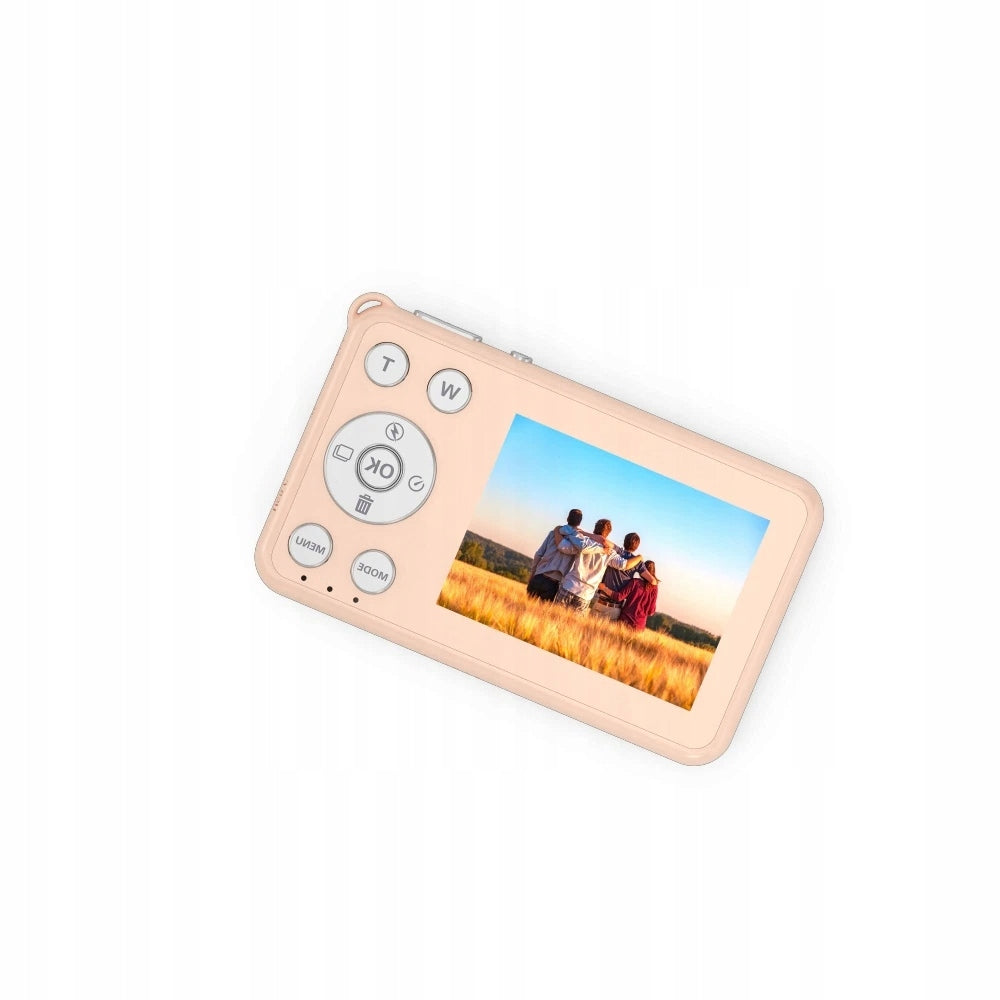 PINK DIGITAL CAMERA 20MP 1080P RECORDING WITH 8GB MEMORY CARD