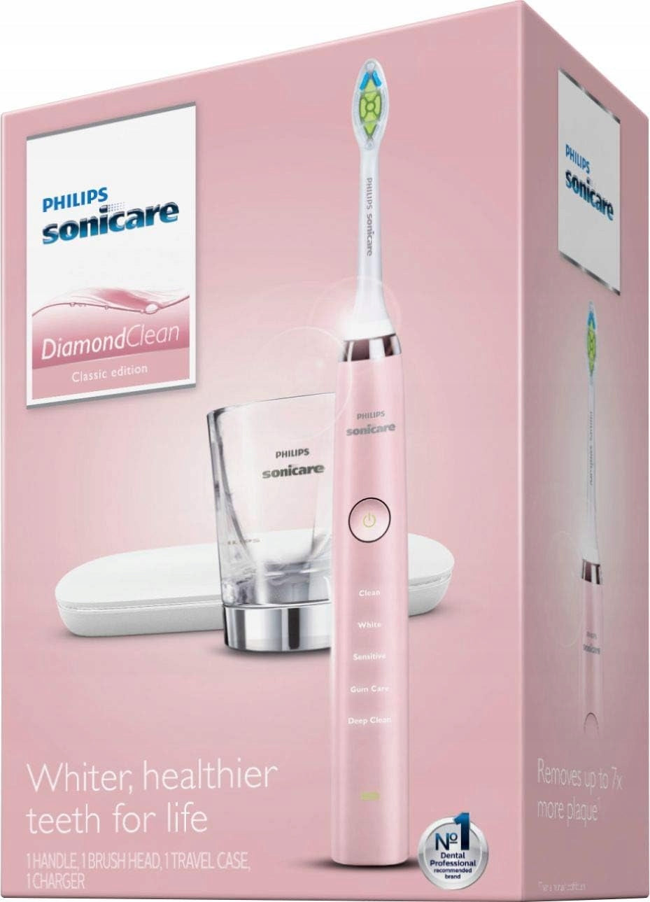 PINK ELECTRIC TOOTHBRUSH PHILIPS SONICARE DIAMOND CLEAN 9000 HX9911 Manufacturer code 8720689022965