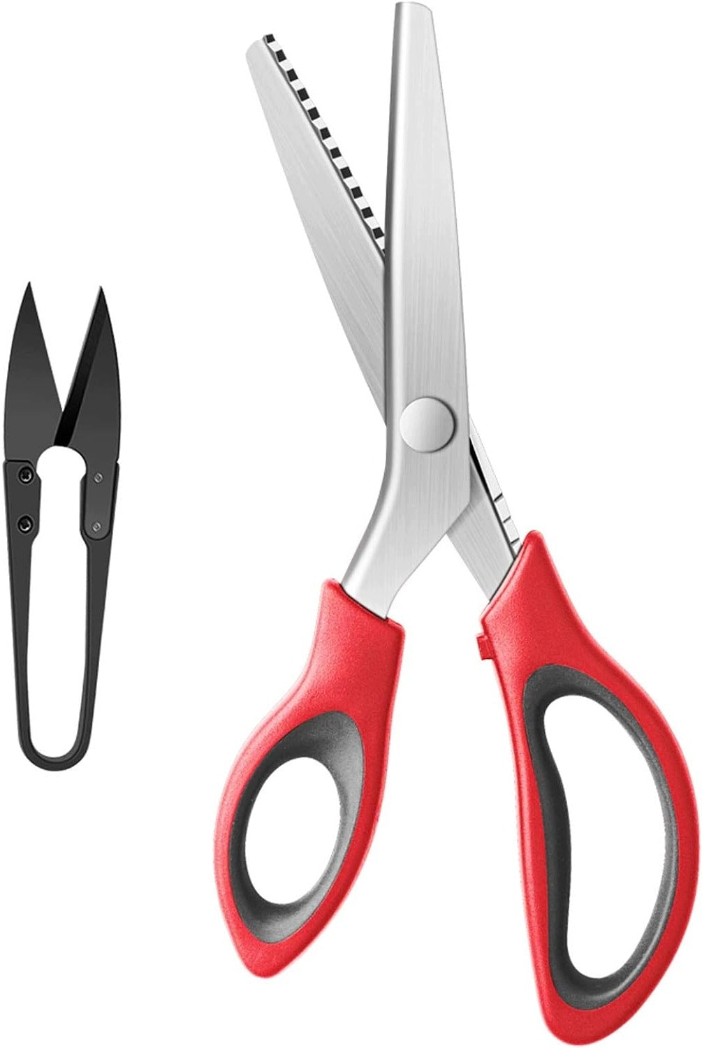 PINKING SHEARS SERRATED 23 CM ERGONOMIC TAILORING HANDLES