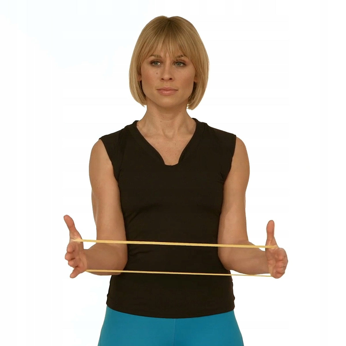 PINOFIT Miniband Lime Exercise Band - Slightly Strong Resistance Brand PINO