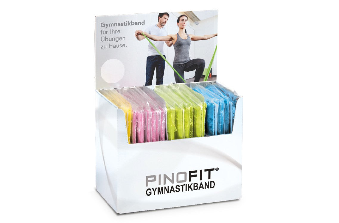 PINOFIT band lime exercise rubber 2m Color green