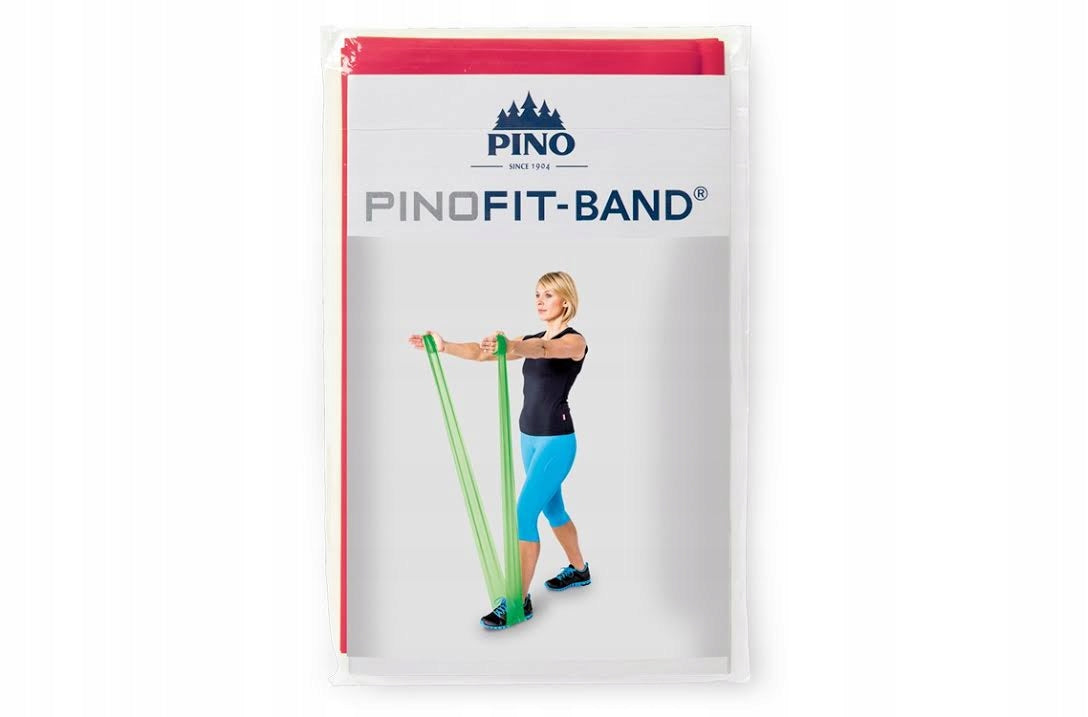PINOFIT band red exercise rubber 2m Color red