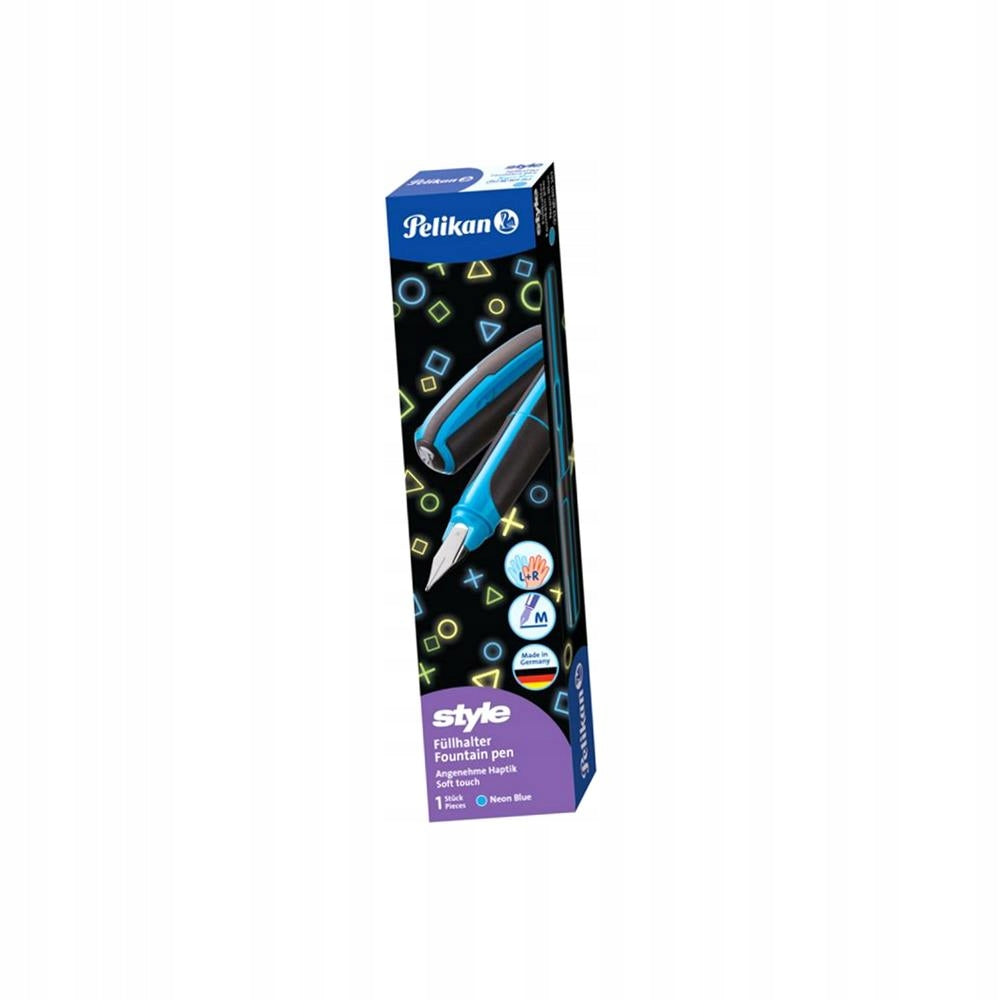 Füllfederhalter Pelikan Style P57 M Neon 0079988 schwarz-blau 