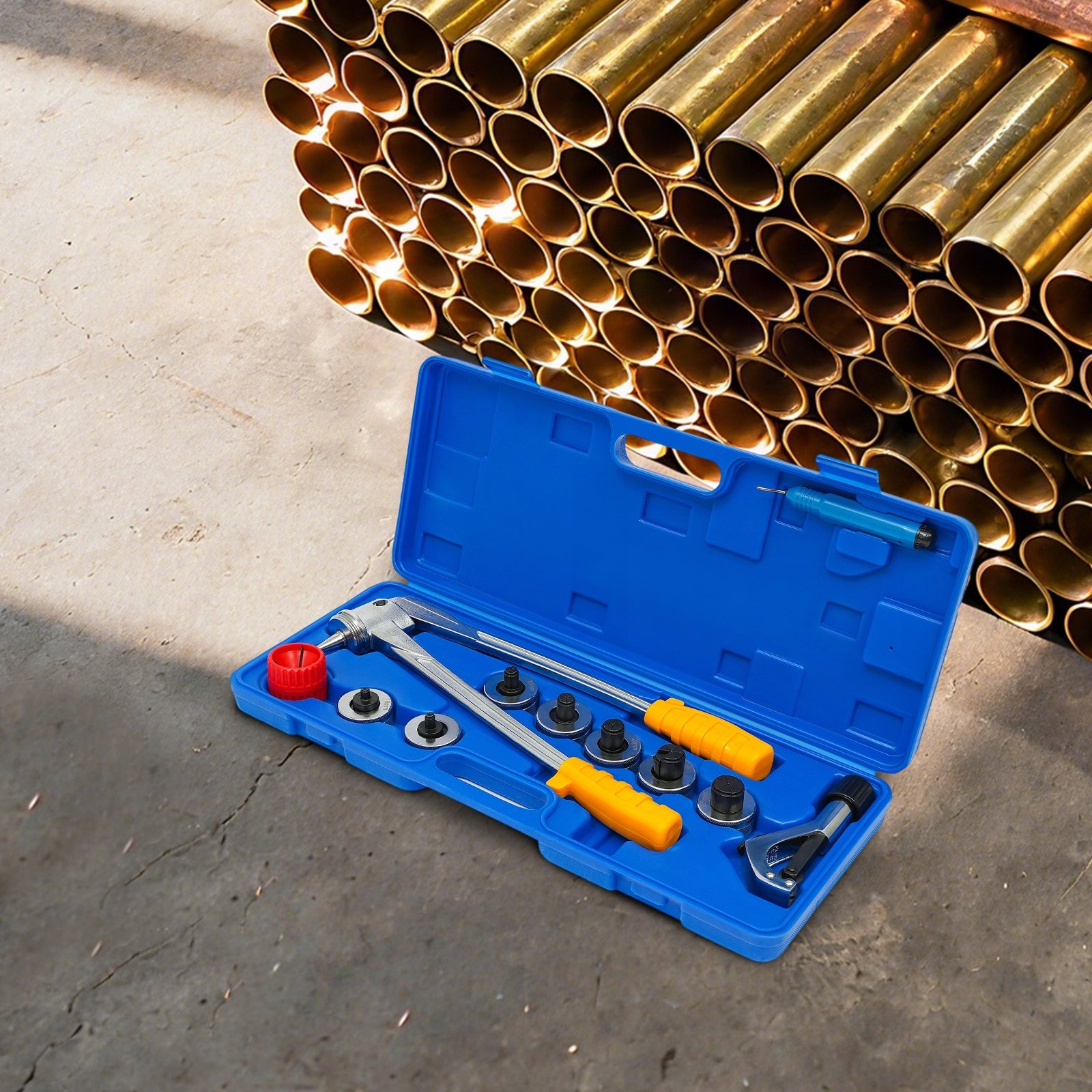 PIPE EXPANDER -7 MOLDS 10-28MM Packaging status original